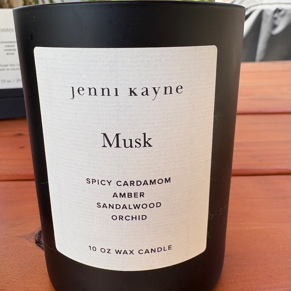 2 Empty Jenni Kayne Candle Vessels Black Glass Musk and Montecito - Picture 4 of 9